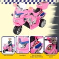 thumbnail image 2 of Lil’ Rider Electric Motorcycle for Kids - 3-Wheel Battery-Powered Toy Motorcycle for Kids Ages 3 to 6, (Pink), 2 of 7