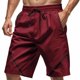 thumbnail image 1 of Pantalones Elásticos de la Cintura de los Hombres de Color Sólido Moda Casual con Bolsillos Encaje de la Cintura Pantalones Cortos, Pantalones Cómodos para Diarios, 1 of 8