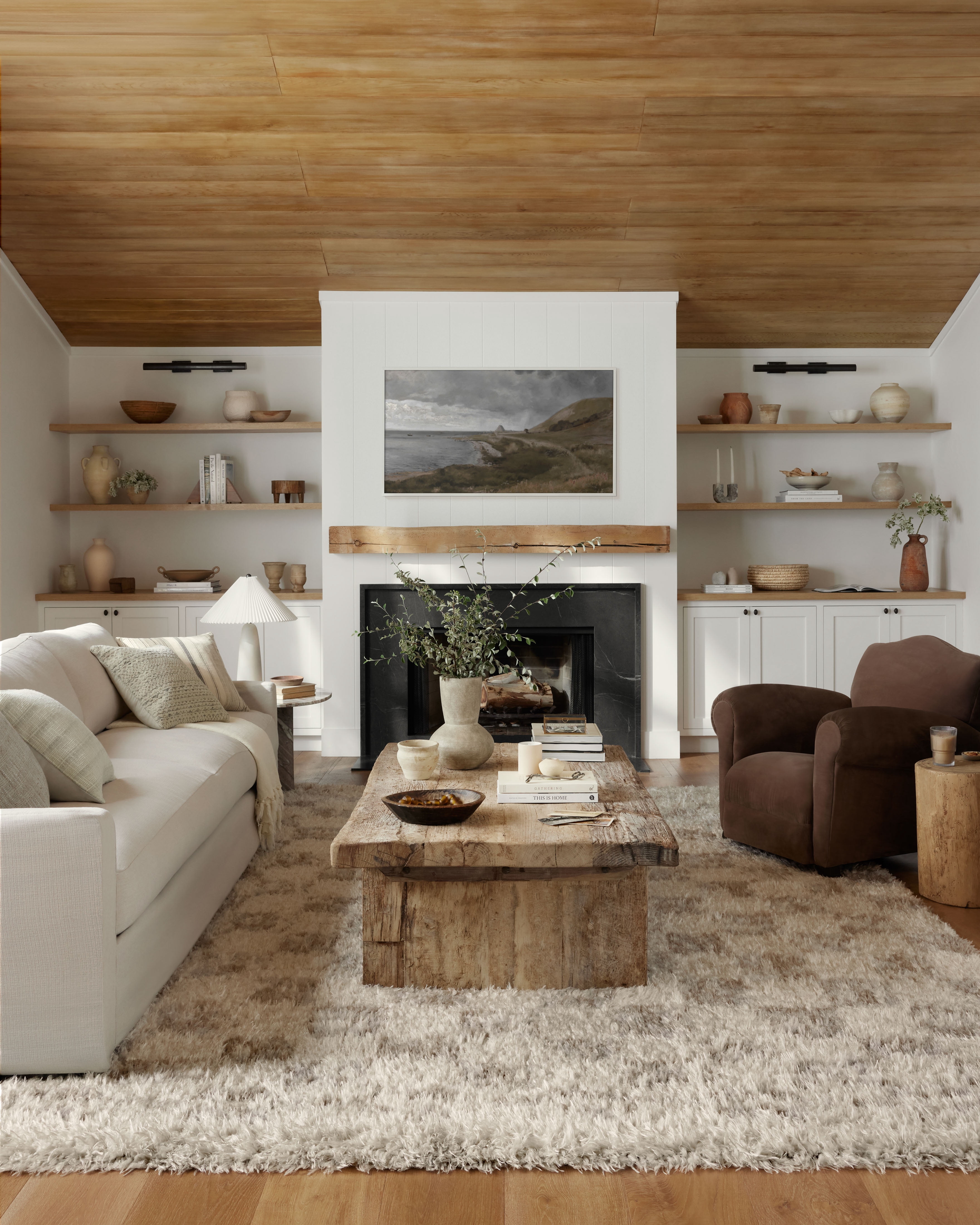 Angela Rose x Loloi Amira Ivory / Pebble 2'-3" x 4'-0" Accent Rug