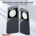 thumbnail image 2 of Aramid Fiber Case for Samsung Galaxy Z Flip 5 Case Aramid Fiber Thin Fit Slim Minimalist 6 FT Military Grade Drop Protection Case with Wireless Charging, Black&Silver, 2 of 12