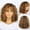 1B30 Color, variant on Ombre Honey Blonde Jerry Curly Bob Cut No Lace Human Hair