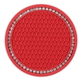 thumbnail image 1 of Alfombrilla para taza de agua de coche con forma de panal de abeja y rejilla creativa, multifuncional, con alfombrilla antideslizante de diamantes de imitación, 1 of 5