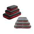 thumbnail image 5 of Waterproof Compression Packing Cubes 3-Pack Travel Luggage Organizer, Expandable Nylon Storage Bags for Clothes Accessories, 5 of 5