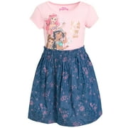 Disney Princess Jasmine Belle Ariel Toddler Girls Dress Toddler to Big Kid