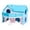 A, variant on Hamster Cage Playpen with Hideout Villa – Acrylic & ABS Modular Small Animal Habitat, Transparent Exercise Pen & Sleeping House Combo for Dwarf Hamster Gerbil Mouse