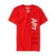 thumbnail image 1 of Camiseta gráfica Aeropostale con cuello en V Vert para hombre roja XX-Large, 1 of 1