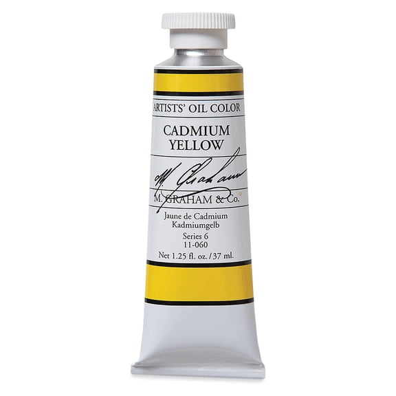 M. Graham 11-060 Oil Colors 37Ml - Cadmium Yellow