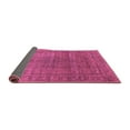 thumbnail image 2 of Ahgly Company Indoor Round Oriental Purple Industrial Area Rugs, 6' Round, 2 of 4