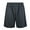 Dark Gray, variant on SLM Mens Basketball Shorts Mesh Plain Gym Athletic Activewear