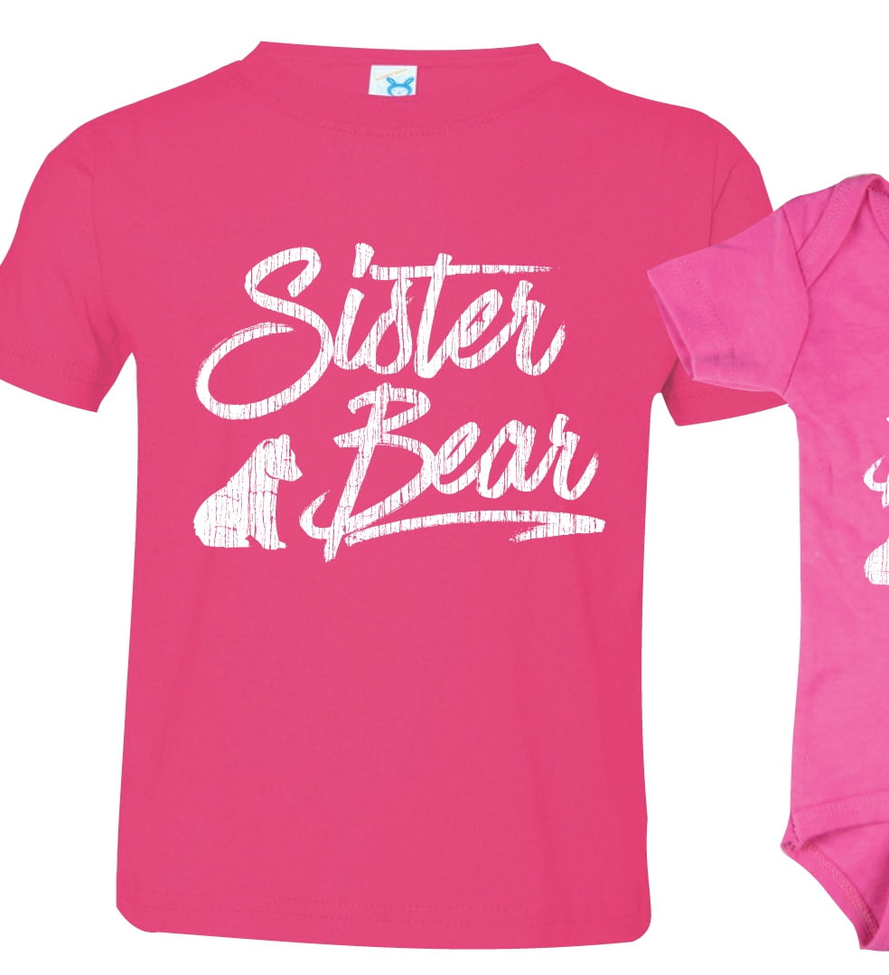 big sister bear shirt