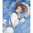 thumbnail image 3 of Edmund Charles Tarbell 12x14 Black Modern Framed Museum Art Print Titled - Summer Breeze (1904), 3 of 5
