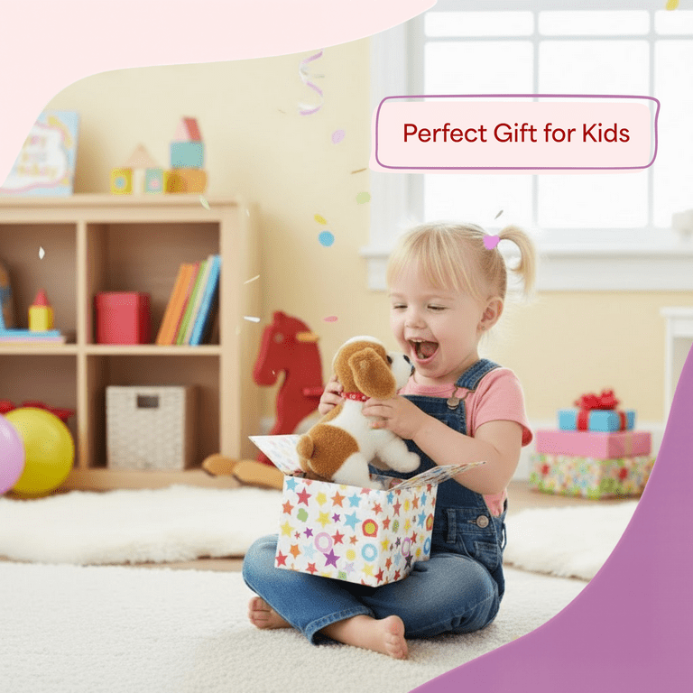Happy Trails Plush Puppy Toy with Interactive Features - Walmart.com