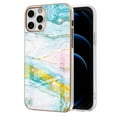 thumbnail image 1 of 13 Pro Case Marble Shockproof Cover Raised lip protects your screen from drops and surface scratches, 1 of 5