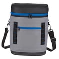 thumbnail image 2 of Bolsa térmica para picnic al libre, práctica bolsa de almacenamiento de alimentos con cierre de cremallera, aislante premium para alimentos de 20 Azul, 2 of 8