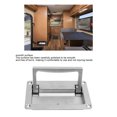 thumbnail image 3 of Recessed Pull Handles, Zinc Alloy Flush Lift Door Handle High Hardness   Wear  Easy Installation  for Trailer, 3 of 8