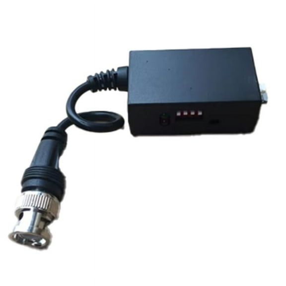 DC12V 1CH Active UTP Video Receiver Balun BNC for CCTV Camera DVR System pwm25