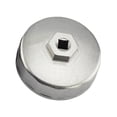 thumbnail image 4 of Colaxi Filter Removal Tool Housing Tool Remover Wrench Easy Installation Car Sockets Remover for Vehicle Auto Car Accessory Silver, 4 of 8