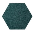 thumbnail image 1 of Galaxy way solid color area rugs with Rubber Marine Backing for Patio, Porch, Deck, Boat, Basement or Garage with Premium Bound Polyester Edges Green 12' Hexagon, 1 of 1