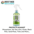 thumbnail image 3 of Best Bee Brothers Natural Insect Repellent Body Mist Mosquitoes and Ticks 4 Pack 8oz, 3 of 7