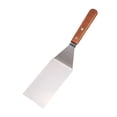 thumbnail image 2 of Ynlkorvg Rack Spatula GridS Scoop Stainless Cooking Rectangular Barbecue For Lifting Spatula Handle Steel Tools With Wooden Kitchen，Dining Bar, 2 of 7