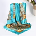 thumbnail image 4 of AWAYTR 35” Satin Large Square Head Scarves - 4PCS Silk Like Neck Scarf Hair Sleeping Wraps Satin Silk Scarfs for Women, 4 of 7