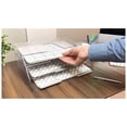 thumbnail image 6 of Acrimet Plastic 3 Slots Letter Size File Organizer, Clear Crystal, 6 of 10
