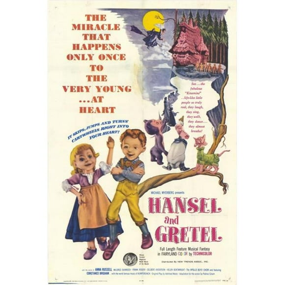 Posterazzi MOVGH8346 Hansel & Gretel Movie Poster - 27 x 40 in.