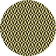 thumbnail image 1 of Ahgly Company Indoor Round Patterned Midnight Gray Area Rugs, 5' Round, 1 of 1