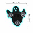 thumbnail image 2 of Solar Powered Ghost Ambient Light with Cup Mount, 1-Pack, Light Blue, for Car Interior and Window, Halloween Decoration, 2 of 3