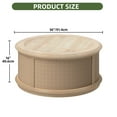 thumbnail image 2 of Uforic Round Rattan Drum Coffee Table with Lifting Top, 2 of 9