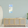thumbnail image 2 of Stupell Industries Beachside Vacation Home Shoreline Painting White Framed Art Print Wall Art, Design by Paul Brent, 2 of 7