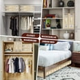 thumbnail image 7 of SPORTS JOY 4Pack Bed Sheet Organizer and Storage,Foldable Linen Closet Organizer and Storage with Window,Sheet Storage Organizer for Bedsheets,Blankets and Towel,Duvet Covers (Beige), 7 of 7