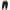 Black, variant on Qulqfy Skinny Womens Shorts 2025 Denim Black Knee Length with Pocket Cuffed Shorts Lightweight Pants for Women L