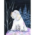 thumbnail image 1 of Drapeau d'Épagneul en Bois - Taille du Jardin, 1 of 1