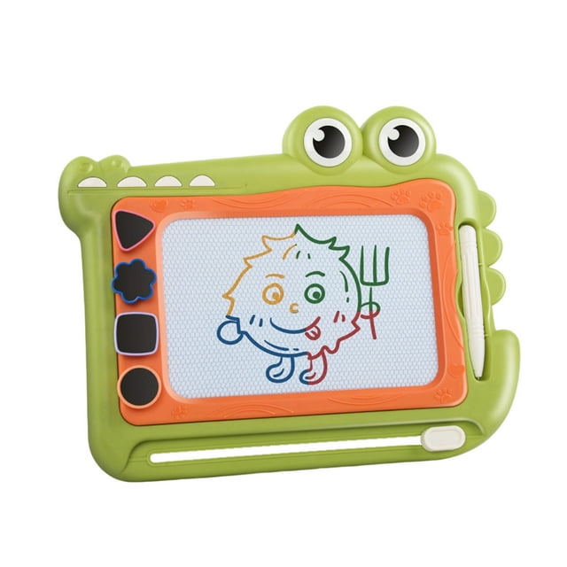 CREATITOY 1 Pc Kids' Crocodile Magnetic Drawing Board - Colorful Toy for Kindergarten Baby Writing Practice