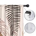 thumbnail image 4 of Blackout Kids Curtains,Brown Boho Plant Pattern Childrens Insulated Curtains Set Of 2,Bedroom Essentials,Toddler Room Decor 42x84in(106x213cm), 4 of 5
