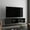 Black, variant on Cterwk TV Stand for TVs up to 63", TV Cabinet with 3 Storage Shelves, Entertainment Centre for Living Room, Bedroom, White