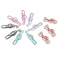 thumbnail image 2 of 40 Pcs Marque-Pages Métalliques Multicolores Livres Clips de Bureau LOT, 2 of 8
