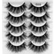 thumbnail image 1 of Nvzi 5 pares de pestañas de visón tenues, pestañas tupidas, aspecto natural, volumen 8D, pestañas postizas de 18 mm, G05, 1 of 3