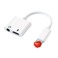 thumbnail image 3 of Adaptador de teléfono móvil Adaptador de auriculares Adaptador de audio 2 en 1 para adaptador Apple, 3 of 3
