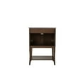 thumbnail image 5 of Elegant Decor Mason 24" 2-Door Wood Single Bathroom Vanity in Antique Coffee, 5 of 12