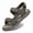 Gray, variant on Men's Casual Sport Sandals, Breathable Khaki Adjustable Summer Shoes