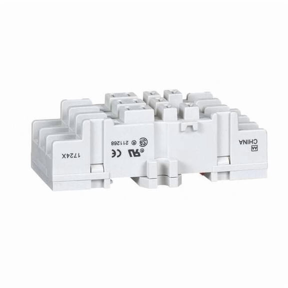 Schneider Electric Rlay Socket,Standrd,Square,11 Pin,300VAC 8501NR82