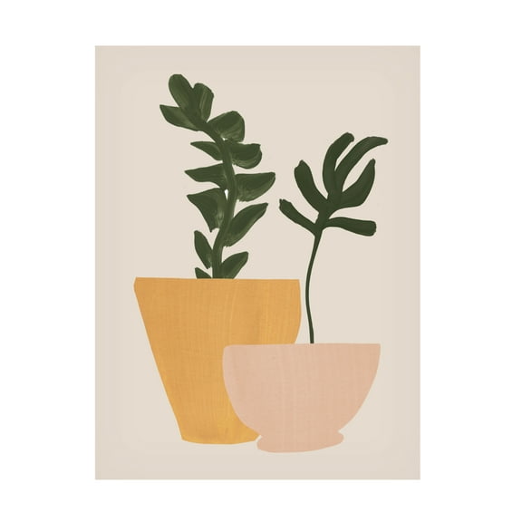 Trademark Fine Art Dan Hobday  Planted Canvas Wall Art