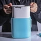 thumbnail image 4 of Plastic Kitchen Food Waste Trash with Rubbish Container Dark Gray, 4 of 5