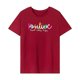 thumbnail image 1 of Camiseta de verano para mujer, suave, informal, con cuello redondo, para senderismo en la playa L, 1 of 7