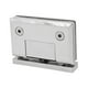 thumbnail image 1 of Bisagra para puerta de cristal, puerta de ducha de cristal, puerta metálica práctica para baño (superior e inferior) Hipotenusa pulida, 1 of 9