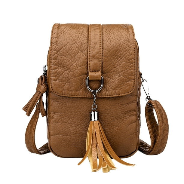 RKSTN crossbody bags for women Small Satchel Phone Wallet, Mini Satchel Shoulder Wallet With Credit Card Slot