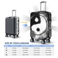 thumbnail image 5 of Goofa Yin And Yang Pattern Luggage Covers For Suitcase,Suitcase Cover Protector Fit 18-32 Inch Luggage-Medium, 5 of 9