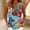 #538-Multicolor, variant on Women's Patriotic Pullover Tank with Round Neck, Independence Day Print, and Lightweight Breathable Comfort Gift